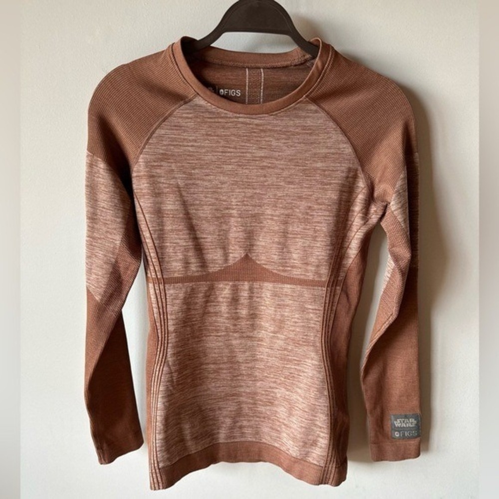 Figs x Star Wars Ortovox 230 Long Sleeve Women's Merino Wool Underscrub - Picture 2 of 5